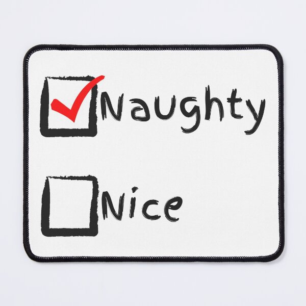 Item preview, Nice or Naughty List Design designed and sold by Pun Intended.