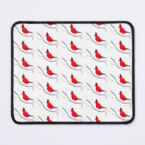 Item preview, Red cardinal watercolor  designed and sold by Artbymonika.
