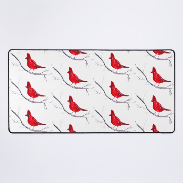 Item preview, Red cardinal watercolor  designed and sold by Artbymonika.