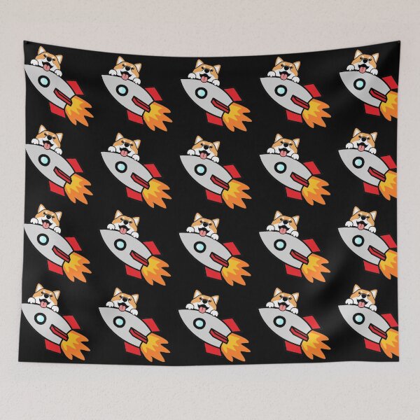 Item preview, SHIBA INU TO THE MOON designed and sold by SamiJanelle.