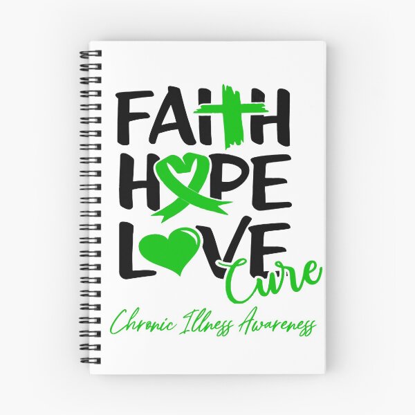 Item preview, Faith Hope Love Cure Chronic Illness Awareness designed and sold by Grooffos.