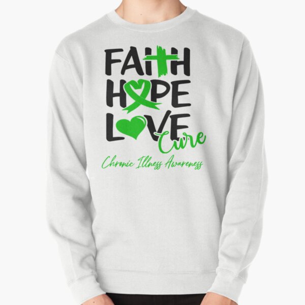 Item preview, Faith Hope Love Cure Chronic Illness Awareness designed and sold by Grooffos.