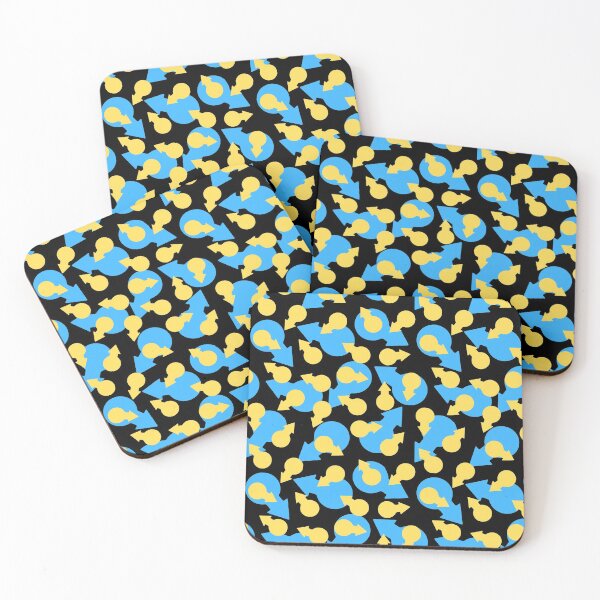 Item preview, EPS Gender Yellow and blue patterned designed and sold by Rainbows Rock.