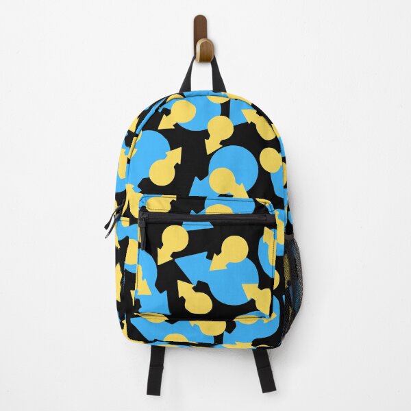 Item preview, EPS Gender Yellow and blue patterned designed and sold by Rainbows Rock.