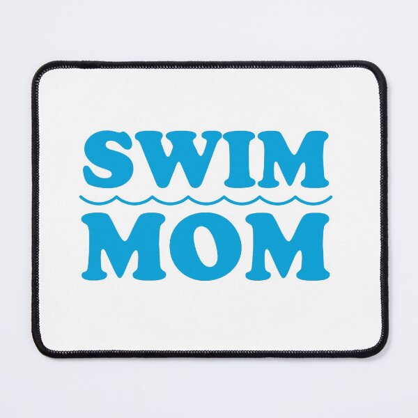 Item preview, Swim Mom Blue designed and sold by cmd-art.