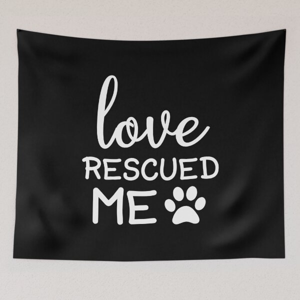 Item preview, Love Rescued Me designed and sold by Dobsy.