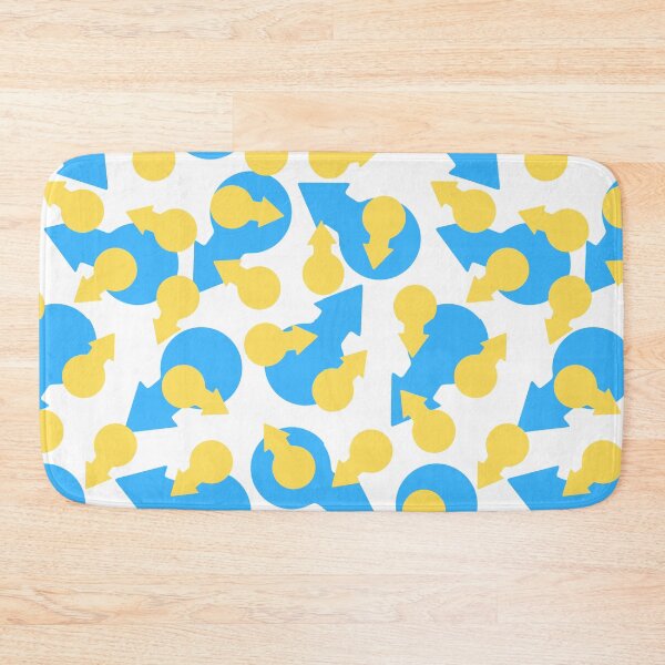Item preview, EPS Gender Yellow and blue patterned designed and sold by Rainbows Rock.