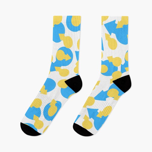 Item preview, EPS Gender Yellow and blue patterned designed and sold by Rainbows Rock.
