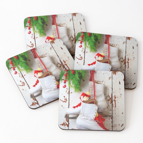Item preview, Ice Skates Hanging On White Wall designed and sold by Garry Gay.
