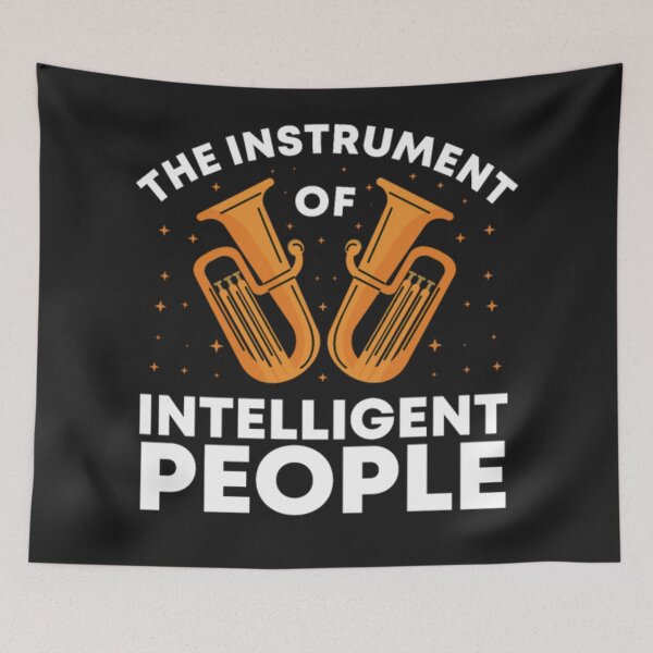 Item preview, Tuba music for intelligent people designed and sold by StarcyWol.