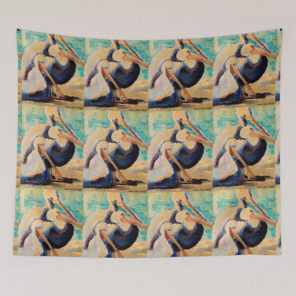 Item preview, Pelicans in Mexico designed and sold by Janice Schiff.