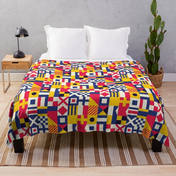Item preview, Flag Semaphore Pattern designed and sold by Daribo.