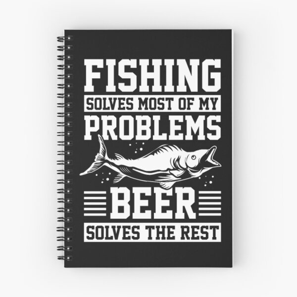 Item preview, Fishing Beer Solves designed and sold by StarcyWol.