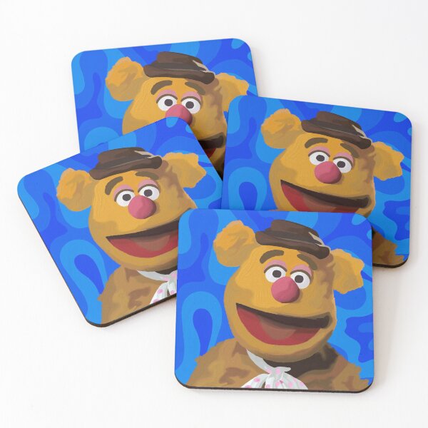 Item preview, Fozzie Bear Painting (version 2/2 - blue background) designed and sold by Jessiwins19.