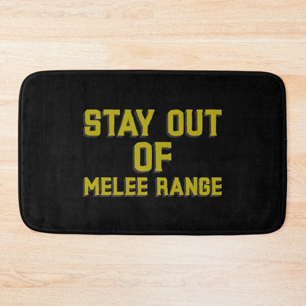 Item preview, Stay Out of Melee Range Mask designed and sold by henes88.