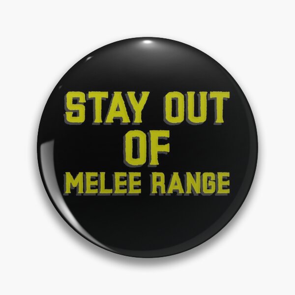 Item preview, Stay Out of Melee Range Mask designed and sold by henes88.