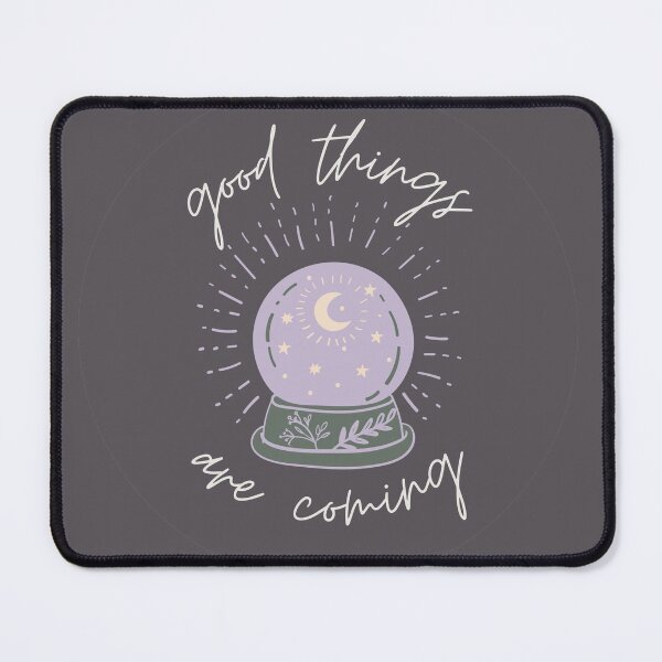 Item preview, Gray, Purple, & Green Good Things Are Coming Magic Crystal Ball designed and sold by TheSunshine+DandelionCo ..