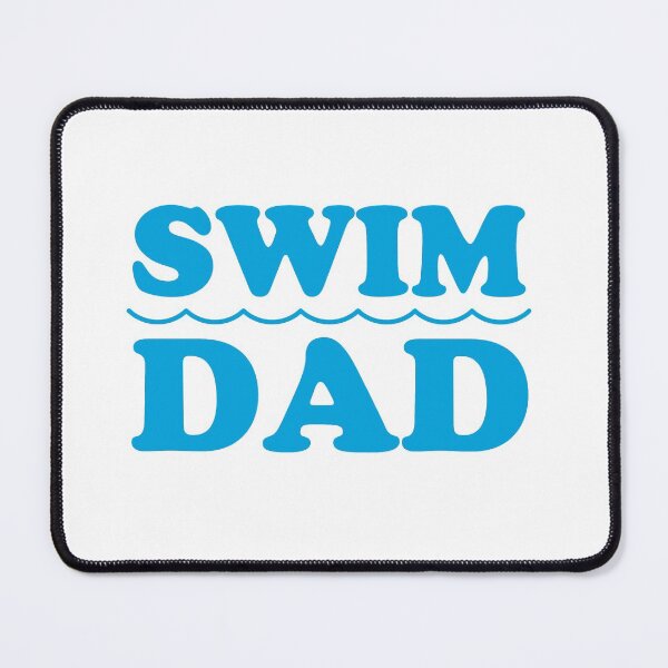 Item preview, Swim Dad Blue designed and sold by cmd-art.