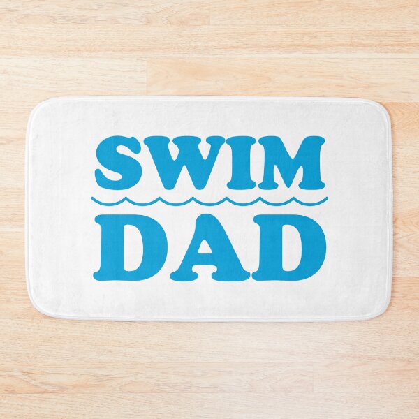 Item preview, Swim Dad Blue designed and sold by cmd-art.
