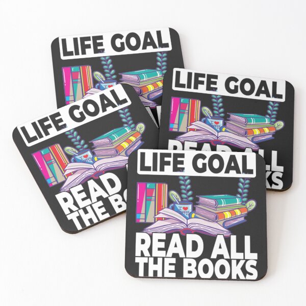 Item preview, Life Goal Read All The Books designed and sold by StarcyWol.