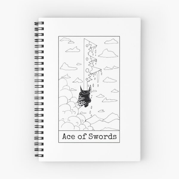 Item preview, Ace of Swords designed and sold by nannonthehermit.