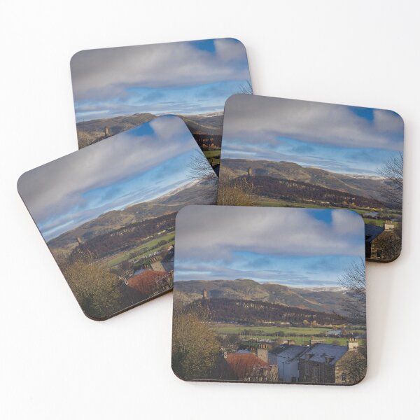 Item preview, A view from Stirling Castle looking towards Wallis monument designed and sold by Ann Biddlecombe.