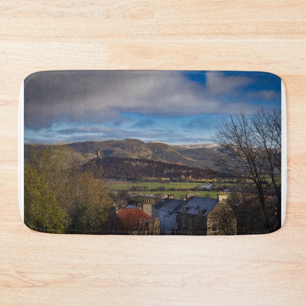 Item preview, A view from Stirling Castle looking towards Wallis monument designed and sold by Ann Biddlecombe.