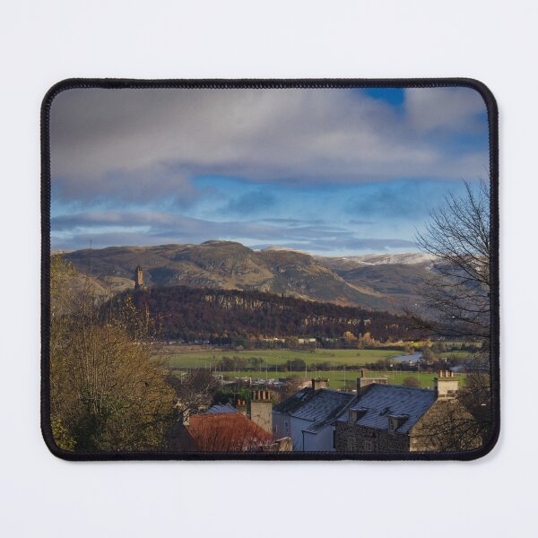 Item preview, A view from Stirling Castle looking towards Wallis monument designed and sold by Ann Biddlecombe.