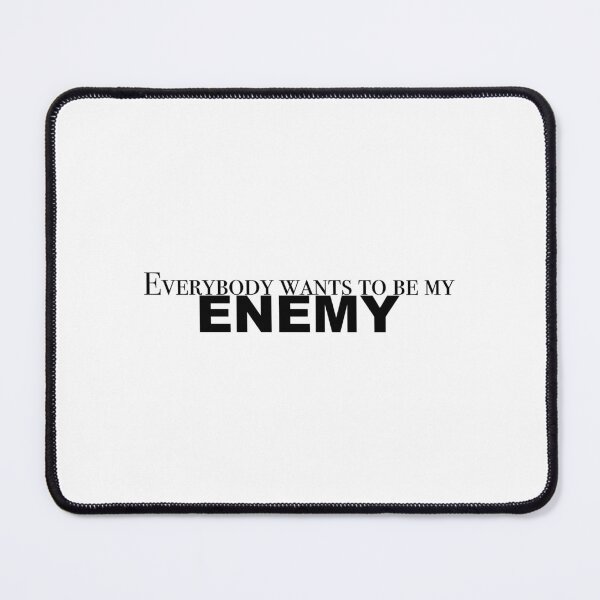 Item preview, Enemy lyrics designed and sold by ashlenamusic.