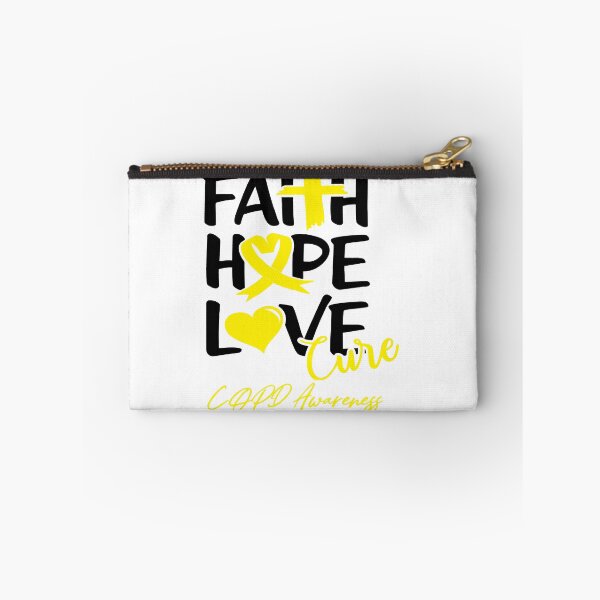 Item preview, Faith Hope Love Cure COPD Awareness designed and sold by Grooffos.