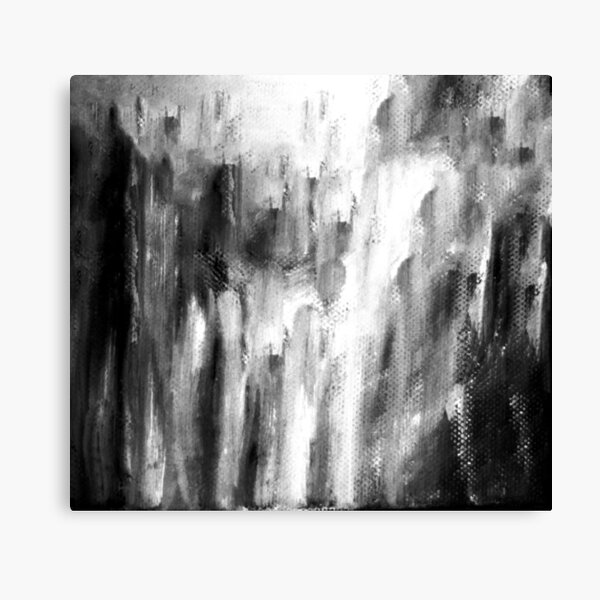 Item preview, Brushstrokes bw pattern designed and sold by ep-pandality.