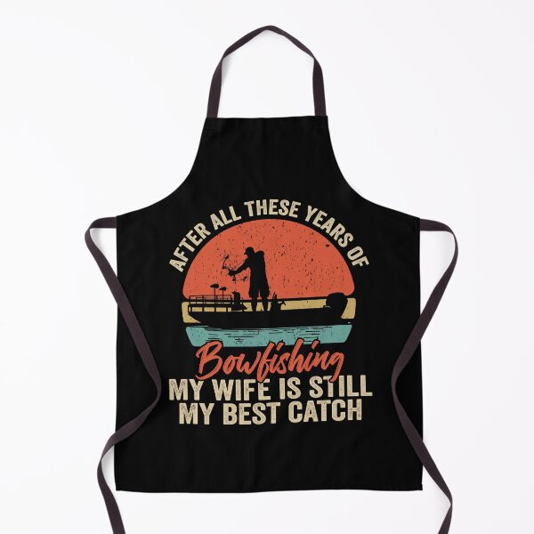 Item preview, Bowfishing my wife is still my best catch , Bowfishing vintage design bow fisherman  designed and sold by QUEEN-WIVER.