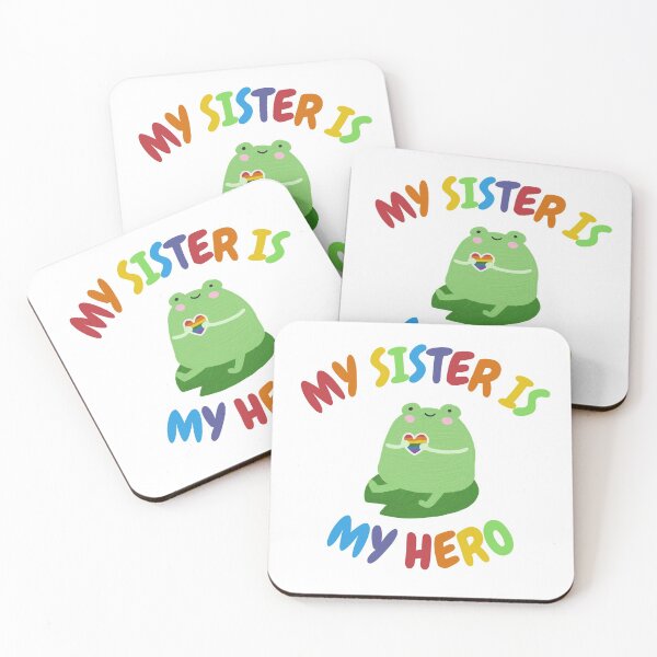 Item preview, Mi hermana es mi heroína Froggy designed and sold by rosendosen.