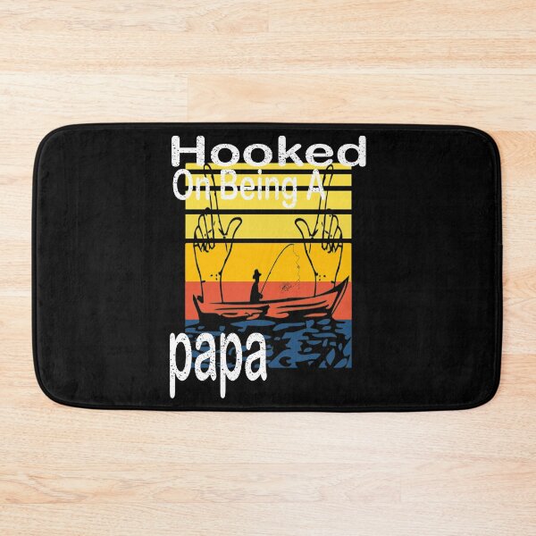 Item preview,  Hooked On Being A Dad Funny FishingPapa designed and sold by boyastore.