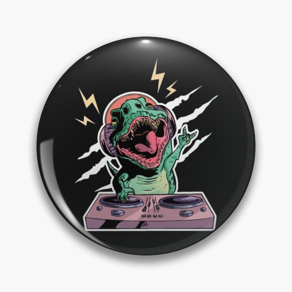 Item preview, Dno t rex Party Techno Electro Music designed and sold by StarcyWol.