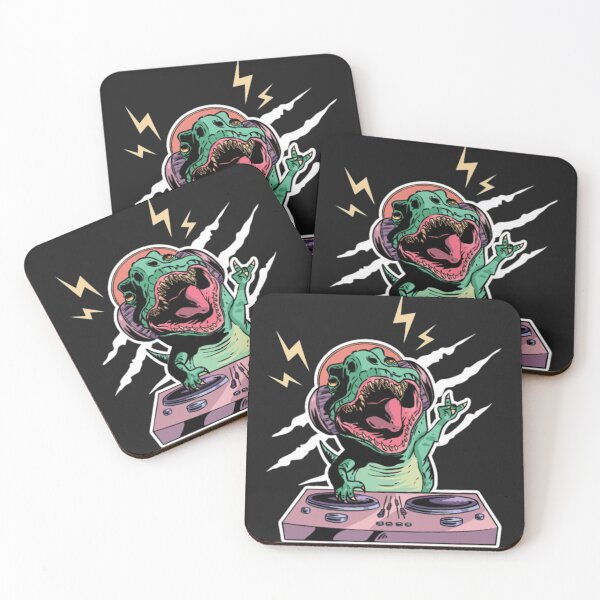 Item preview, Dno t rex Party Techno Electro Music designed and sold by StarcyWol.