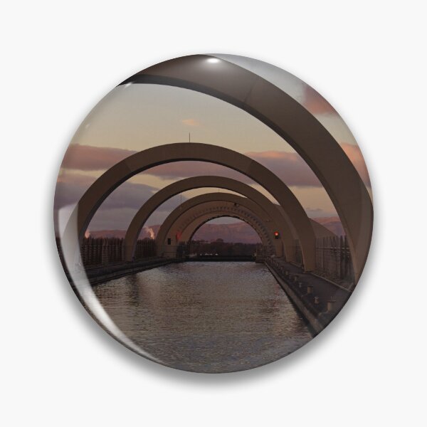 Item preview, The top of the Falkirk wheel on the canal designed and sold by Ann Biddlecombe.