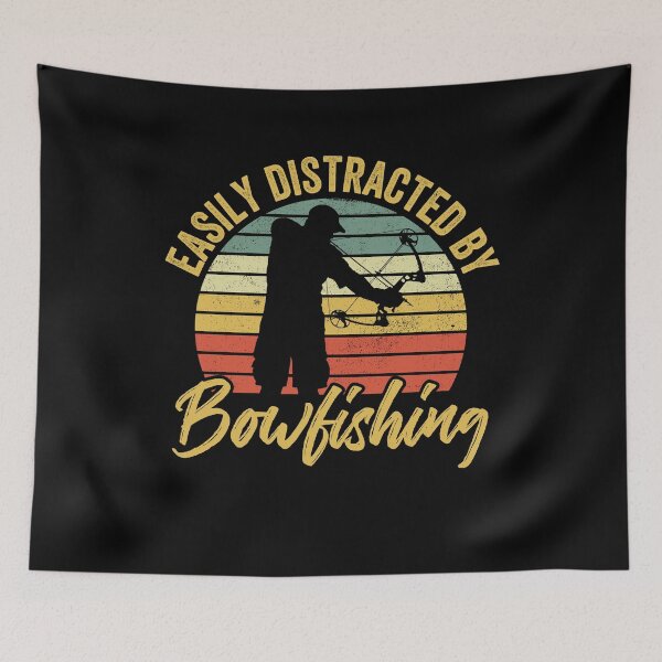Item preview, easily distracted by bowfishing designed and sold by QUEEN-WIVER.