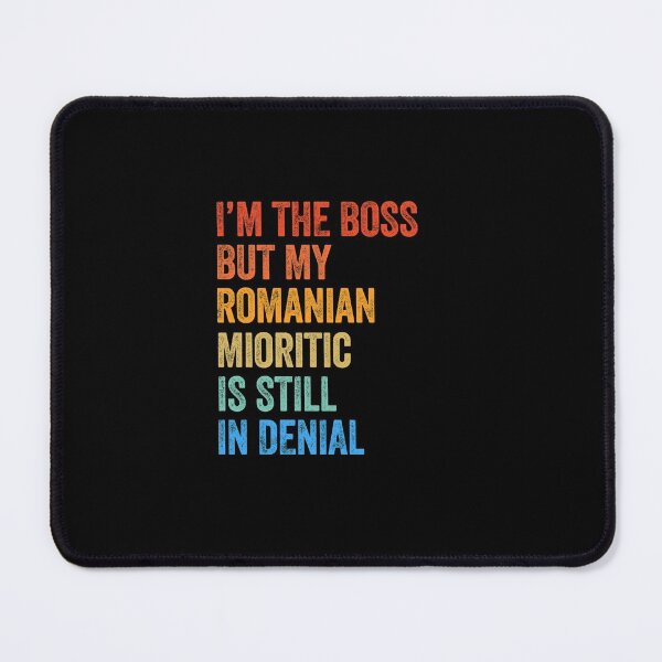 Item preview, I'm The Boss Romanian Mioritic Shepherd Dog Still In Denial designed and sold by Guarddogdrive.
