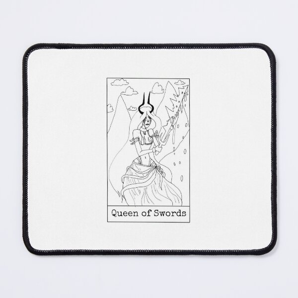 Item preview, Queen of Swords designed and sold by nannonthehermit.