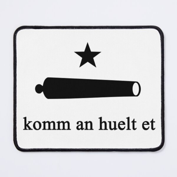 Item preview, 'komm an huelt et' Fändel (Luxembourger Come and Take It Flag) designed and sold by JonathanR1994.