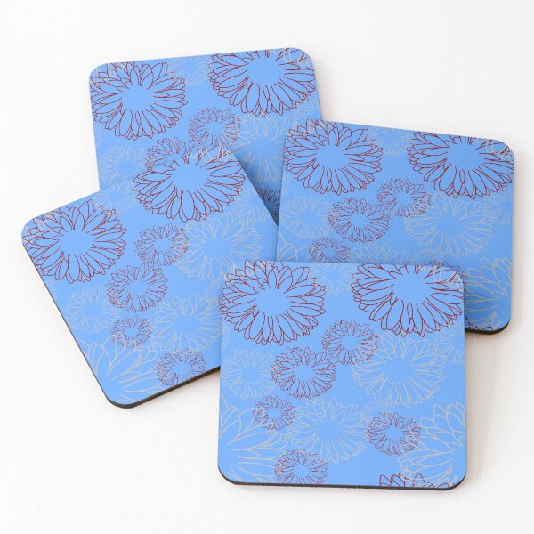 Item preview, Blue Falling Daisies designed and sold by DesignsByJaycee.