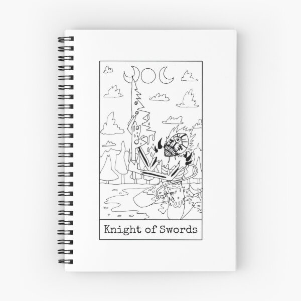 Item preview, Knight of Swords designed and sold by nannonthehermit.