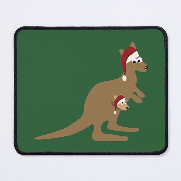 Item preview, Santa Kangaroo and Joey designed and sold by Hedgie Designs.
