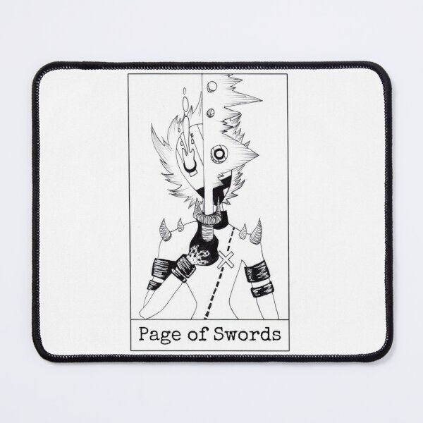 Item preview, Page of Swords designed and sold by nannonthehermit.