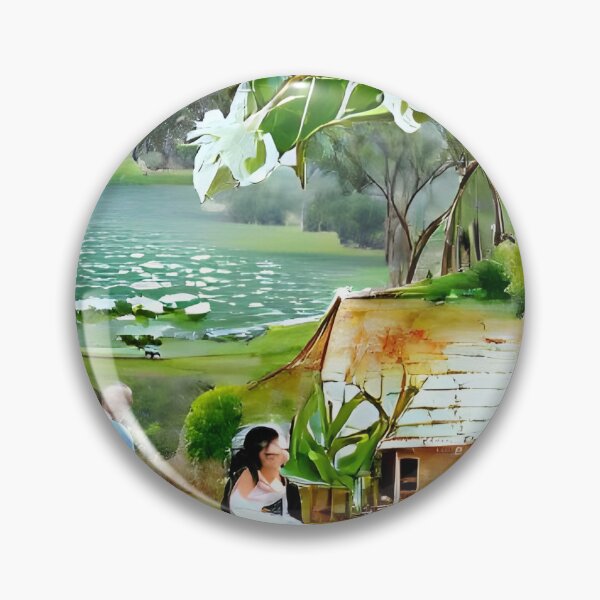 Item preview, Australian Country Romance AI Art designed and sold by Melissa Park.