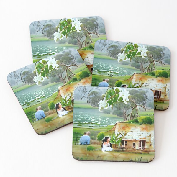 Item preview, Australian Country Romance AI Art designed and sold by Melissa Park.