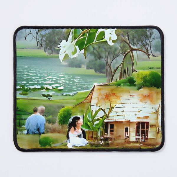 Item preview, Australian Country Romance AI Art designed and sold by Melissa Park.