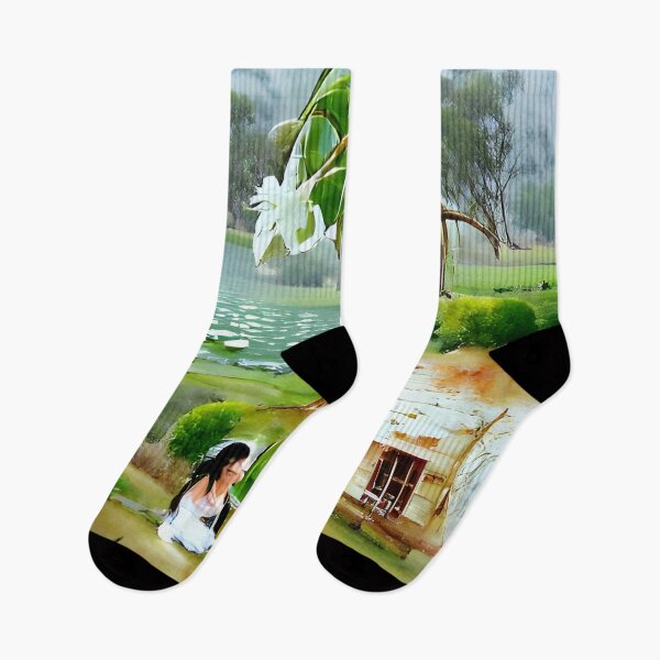 Item preview, Australian Country Romance AI Art designed and sold by Melissa Park.