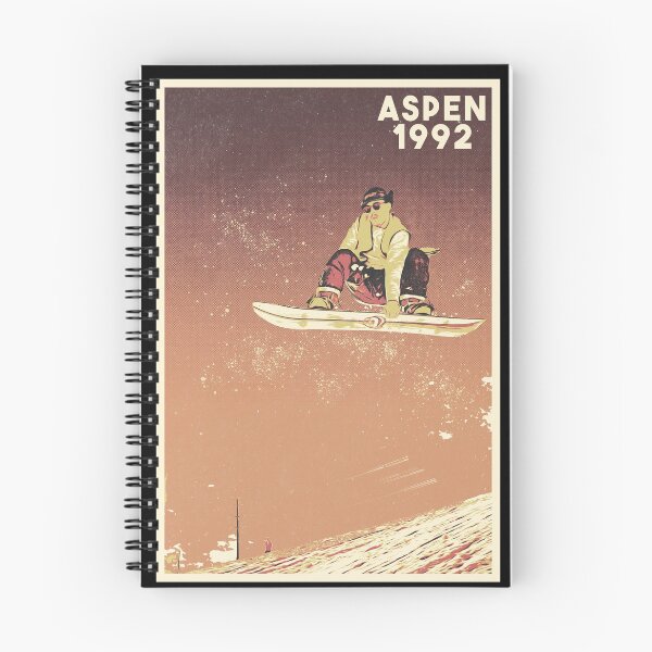 Item preview, Aspen snowboard snowboarding retro 90's ski designed and sold by Captain-Jackson.